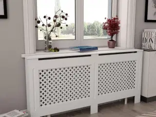 Radiatorskjuler MDF 172x19x81,5 cm hvid