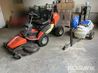 Græsslåmaskine Husqvarna Proflex 21 awd med Sprøjtevogn