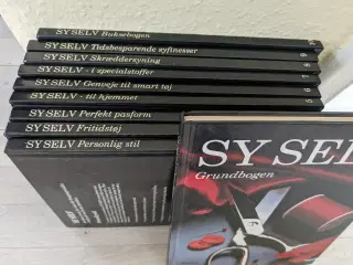 Sy selv bøger 10 stk ualt