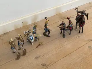 8 Schleichs figurer af riddere + hest