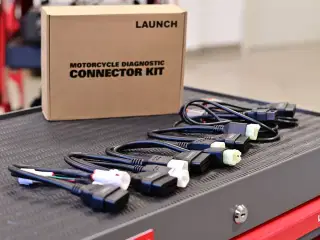 Launch stikpakke til motorcykel diagnose - Kompatibel med X431 Euro tester