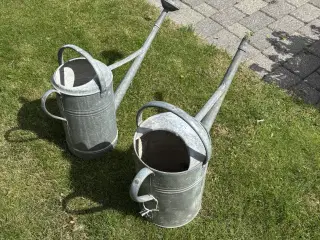 2stk Zink vandkander