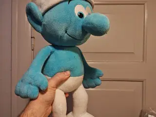 STOR ca.50cm Smølf Bamse