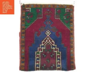 Håndvævet orientalsk tæppe (str. 95 x 50 cm)