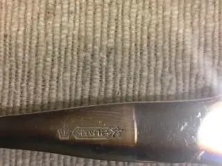 6 Vintage sølvplet Middagsskeer 