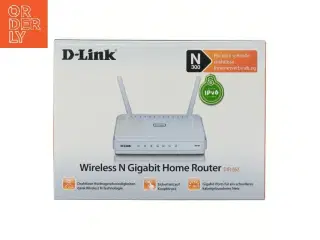 D-Link DIR-652 trådløs router fra D-Link (str. 28x21 cm)