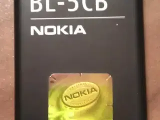 Originalt Nokia BL-5CB Batteri Li-Ion 800 mAh