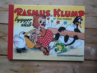 Rasmus Klump bygger skib BOG