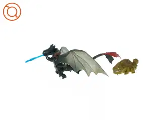 Legetøjs drager (str. 23 cm)