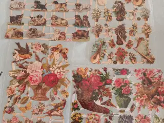 Diverse glansbilleder 