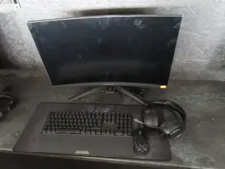 27" curved gaming monitor, ASROCK PHANTOM GAMING pg27f15rs1a