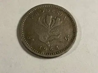 Rhodesia 6 Pence / 5 Cents 1964