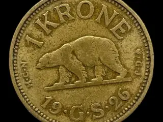 1 kr 1926 Grønland