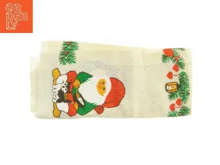 Juledug med nissemotiv (str. 110x130 cm)