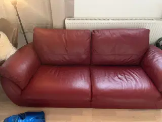 Lækker italiensk lædersofa fra Italsofa