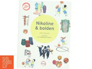 Nikoline & bolden : en læs-svært bog af Pia Ryding (f. 1967) (Bog)