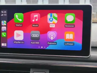 AUDI Mhi2/Mhi2Q Carplay/Android og 2025 kort