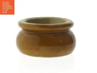 Lille keramisk potte (str. Ø. 5,5 cm. længde. 3 cm)