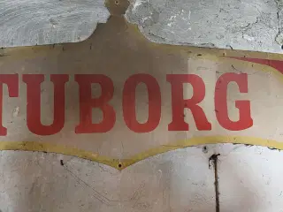 Tuborg stål skilt