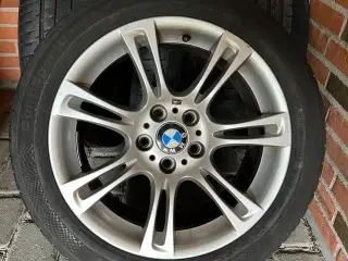 Sommerdæk på alufælge til BMW 530
