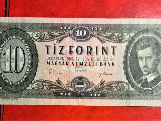 UNGARN HUNGARY 10 FORINT 1969