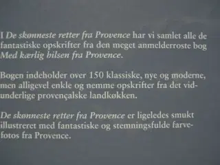 de skønneste retter fra provence - 150 opskrifter,