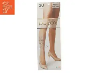 Knelange nylonstrømper fra Decoy (str. onesize, cm)