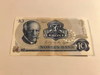 10 Kroner Norge 1977