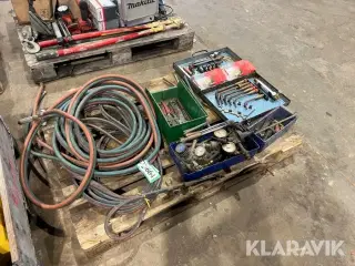 Svejse redskaber blandet Palle.