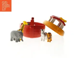 Noahs Ark med Dyr fra Playmobil (str. 32 cm)