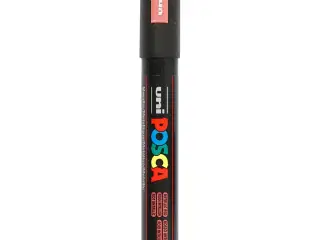 Posca Tusch, PC-5M, streg 2,5 mm, medium, metal rød, 1 stk.