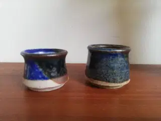 Små keramik krukker 
