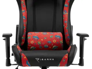 Uåbnet Piranha Bite [Red space] Gaming stol 