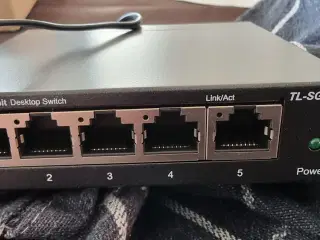 Tp-link 5 port gigabit desktop  switch 