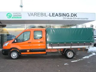 Ford Transit 470 L4 Chassis 2,0 TDCi 170 Mandskabsvogn m/lad RWD