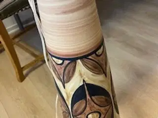 Unika gulvlampe fra Søholm keramik