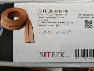 Isiteek - rest sælges.