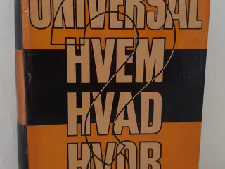 Helge Larsen m.fl Universal Hvem Hvad Hvor 1934-48