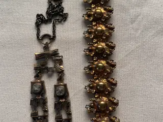 Halskæde og armbånd af P Sarpaneva