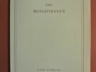 l. p. larsen's teologi og missionssyn, af arne sch