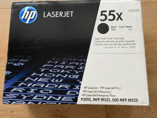 Hp 55x lasertoner sort