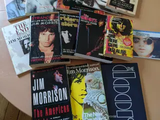 Diverse bøger om Jim Morrison og The Doors