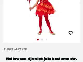 Djævel kostume str 128