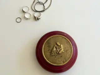 Vintage frisørkrukke