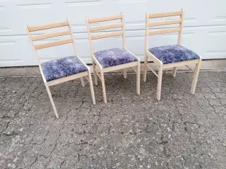 Spisebordsstole med Stofsæder