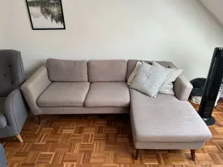 Grå Alice sofa fra Sofacompany.