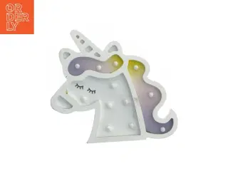 Unicorn LED lampe (str. 25x20 cm)