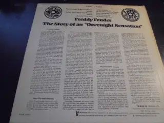 LP – Freddie Fender – The Story Of An Overnight 