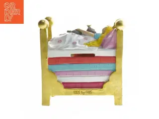 Pengeboks med prinsesse på seng fra Kids by Friis (str. 13x5x14x8 cm)