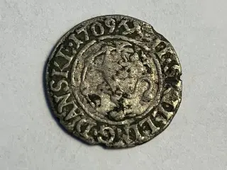 2 Skilling 1709 Norge